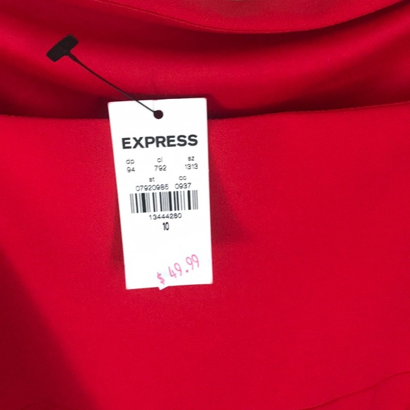 Red Express dress - Picture 5 of 6
